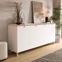 Hanah Home Nord - ND4-SW Blanco y Roble